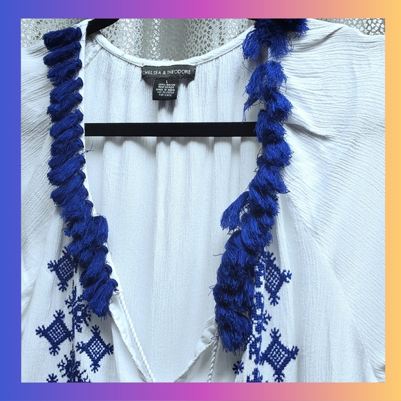 Beach Cover-up Embroidered - Picture 5 of 10